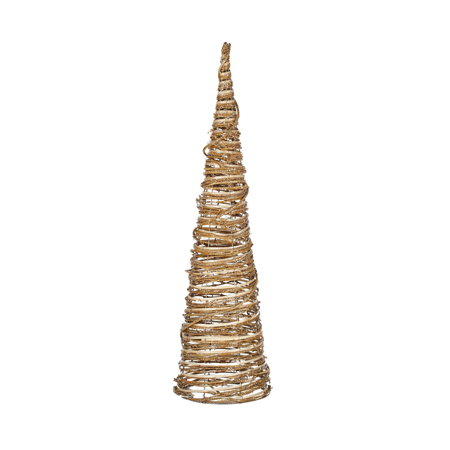 LED Rattan Cone Tree