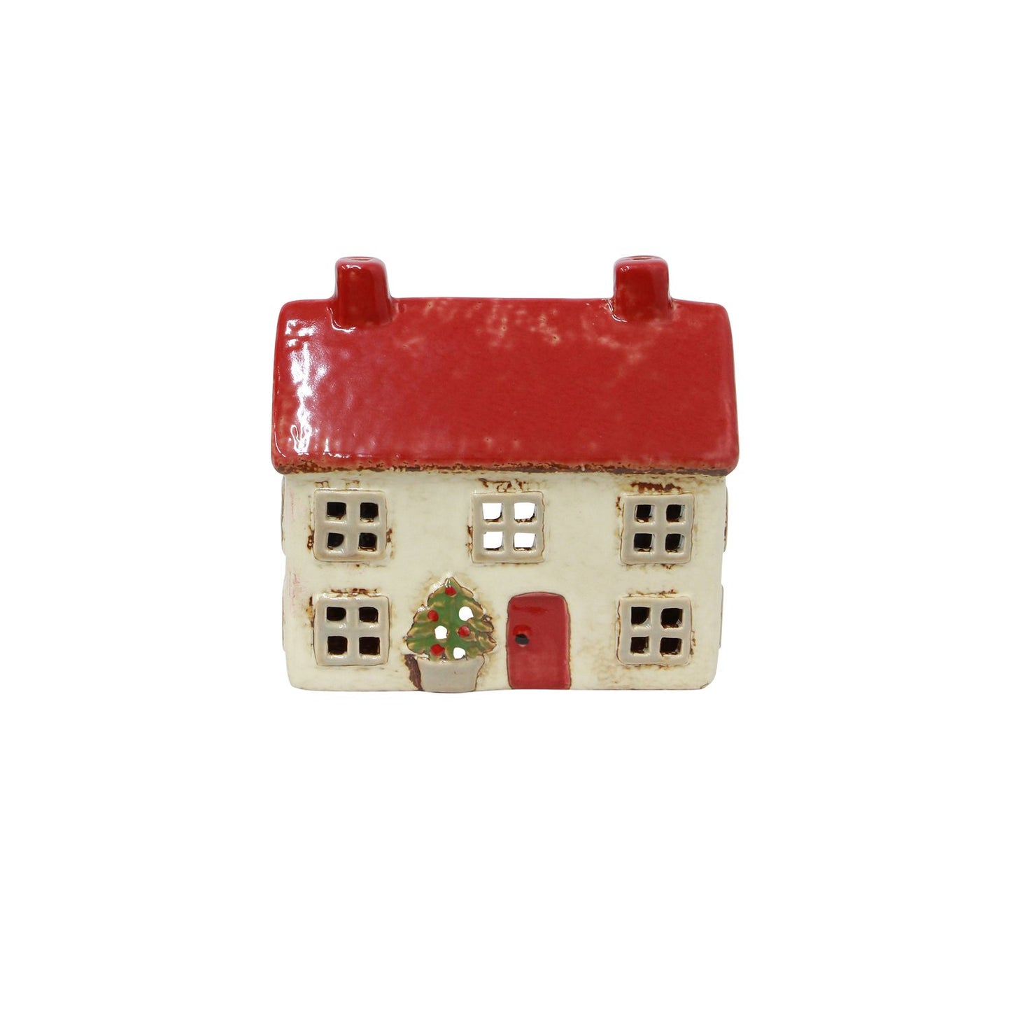 Alsace Tealight Cottage Christmas Stone