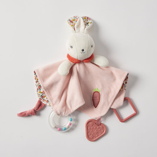 Hugglies  Bunny Rattle Comforter