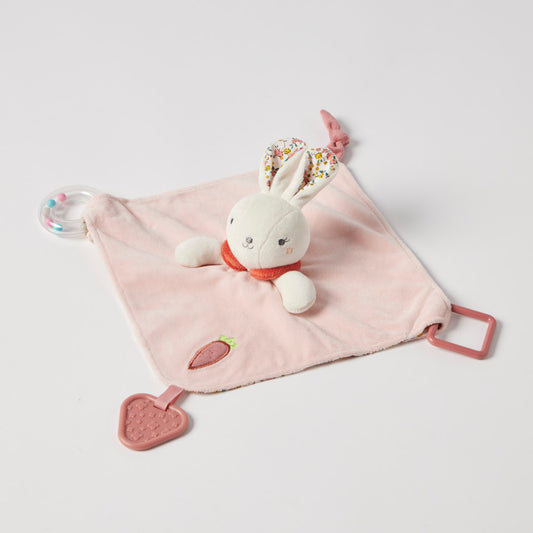 Hugglies  Bunny Rattle Comforter