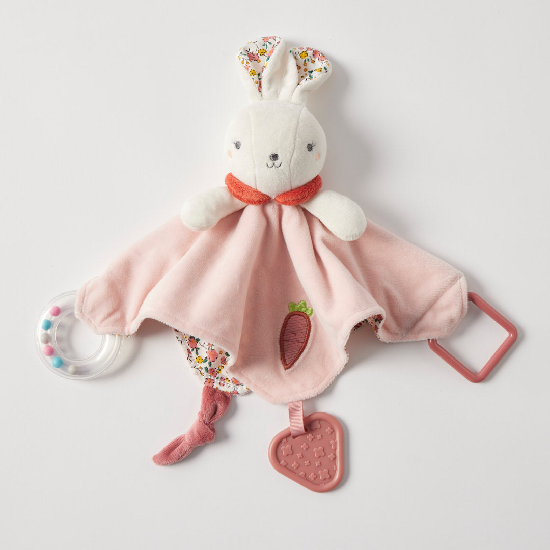 Hugglies  Bunny Rattle Comforter