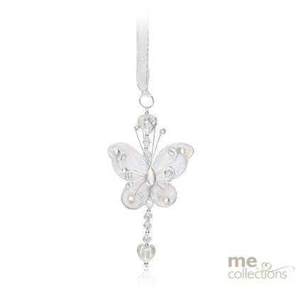 Double Butterfly with Beads