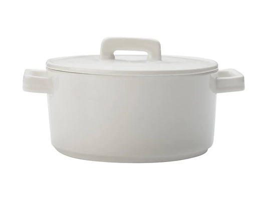 Epicurious Round Casserole | White 1.3Lt