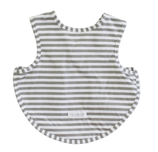 Bib Back Fastening | Grey