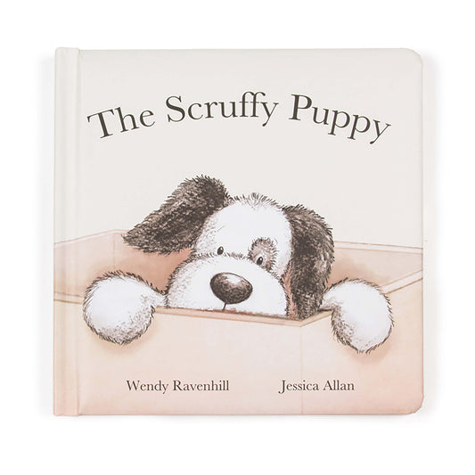 Book Scruffy Puppy (Bashful Black & Cream Puppy)