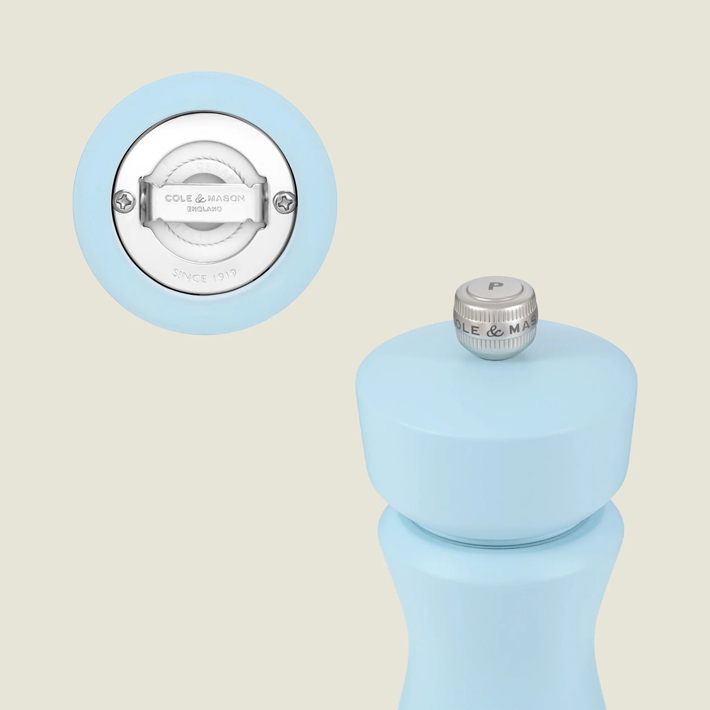 Kenton Salt or Pepper Mill | Blue Salt