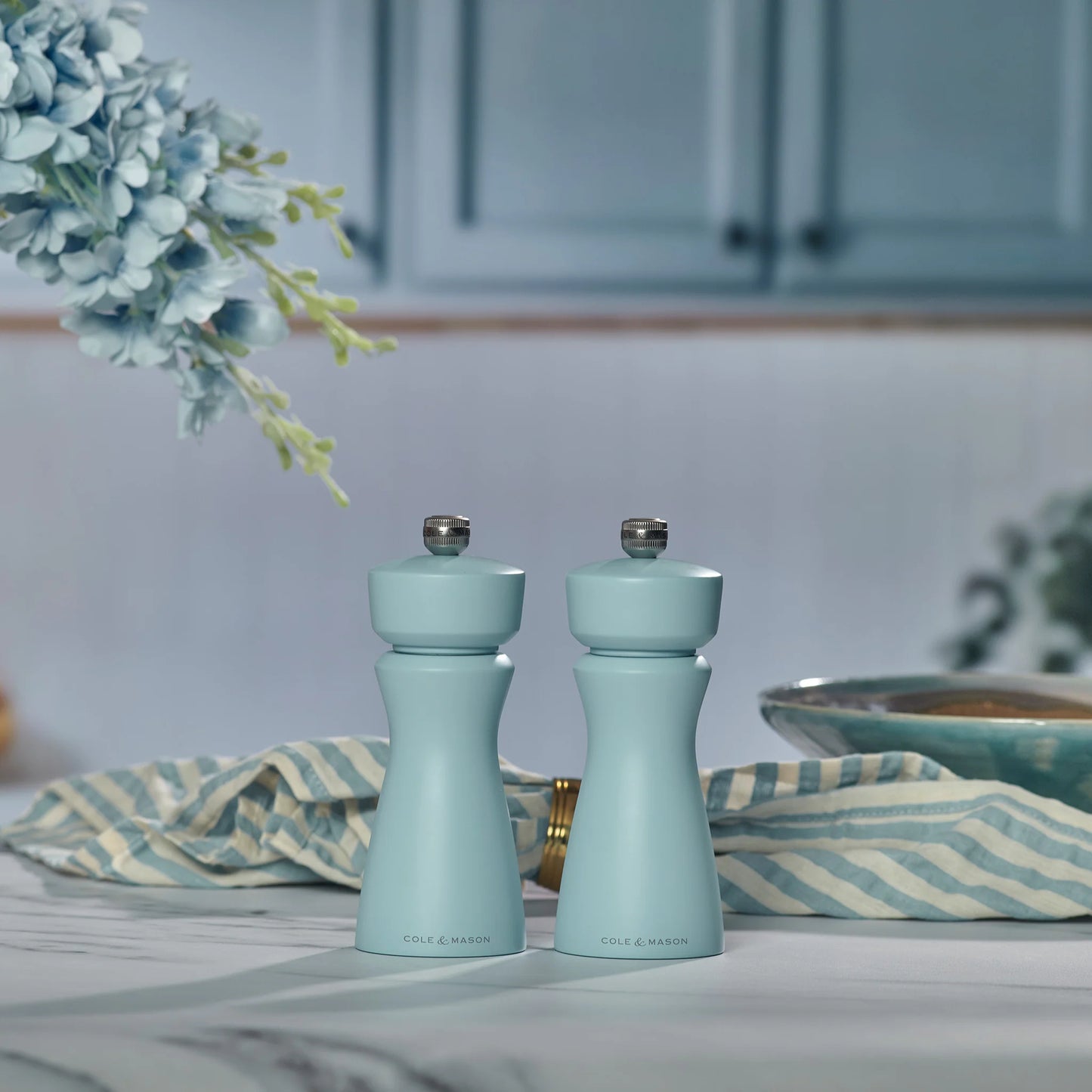 Kenton Salt or Pepper Mill | Blue Salt