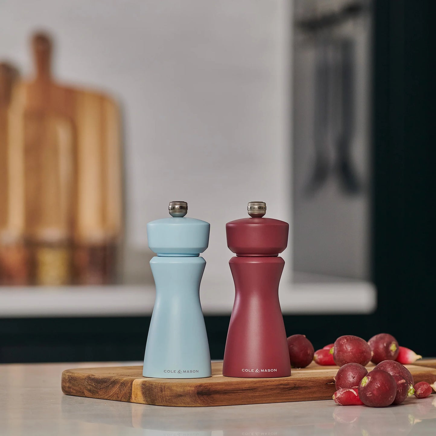Kenton Salt or Pepper Mill | Blue Salt