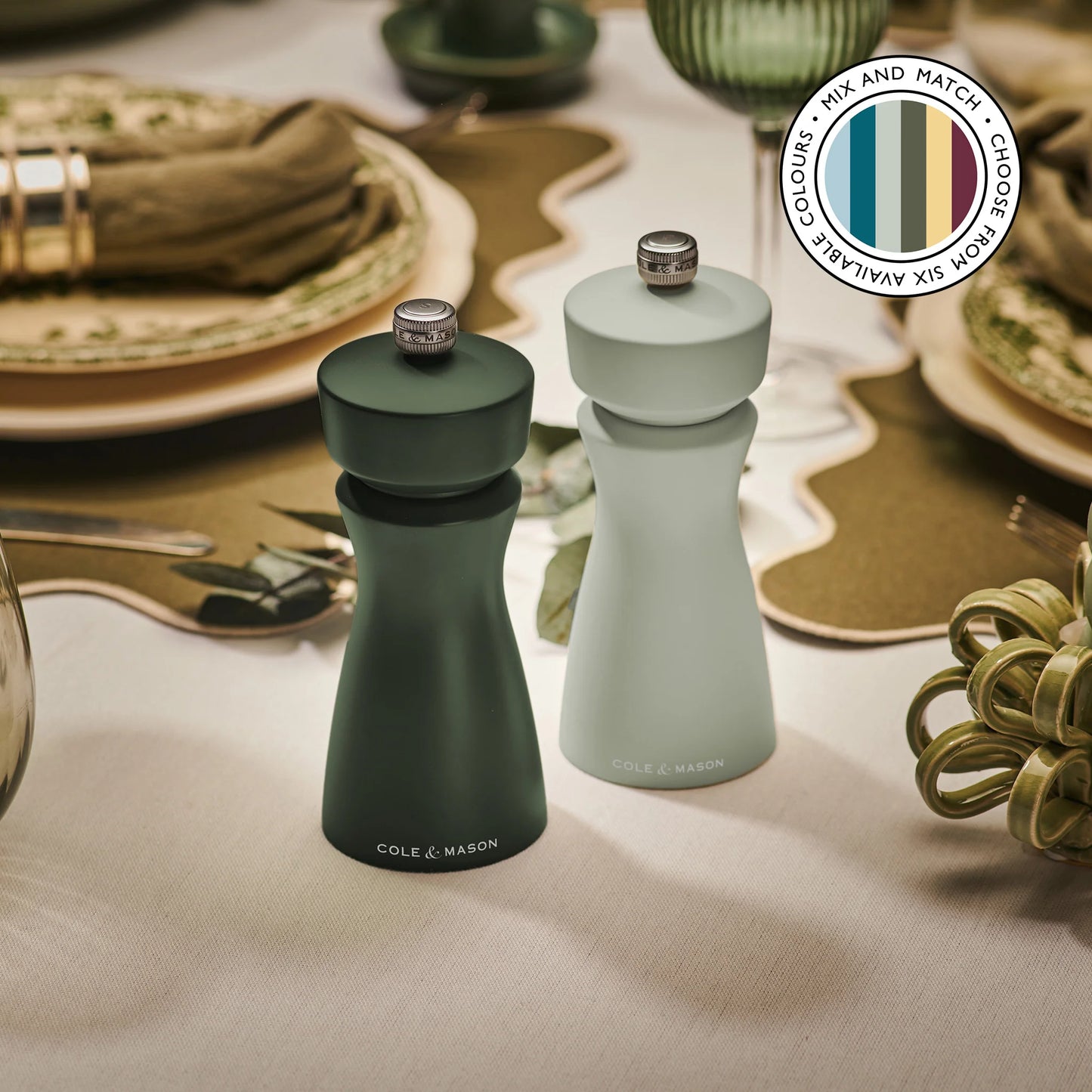 Kenton Salt or Pepper Mill | Sage