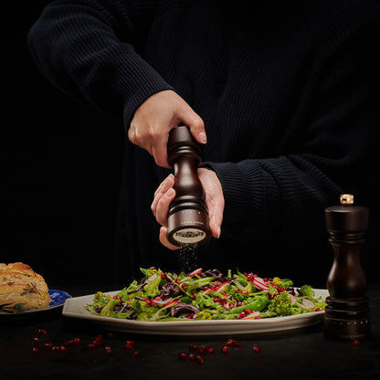 London Chocolate Wood Salt & Pepper Mill Select Set