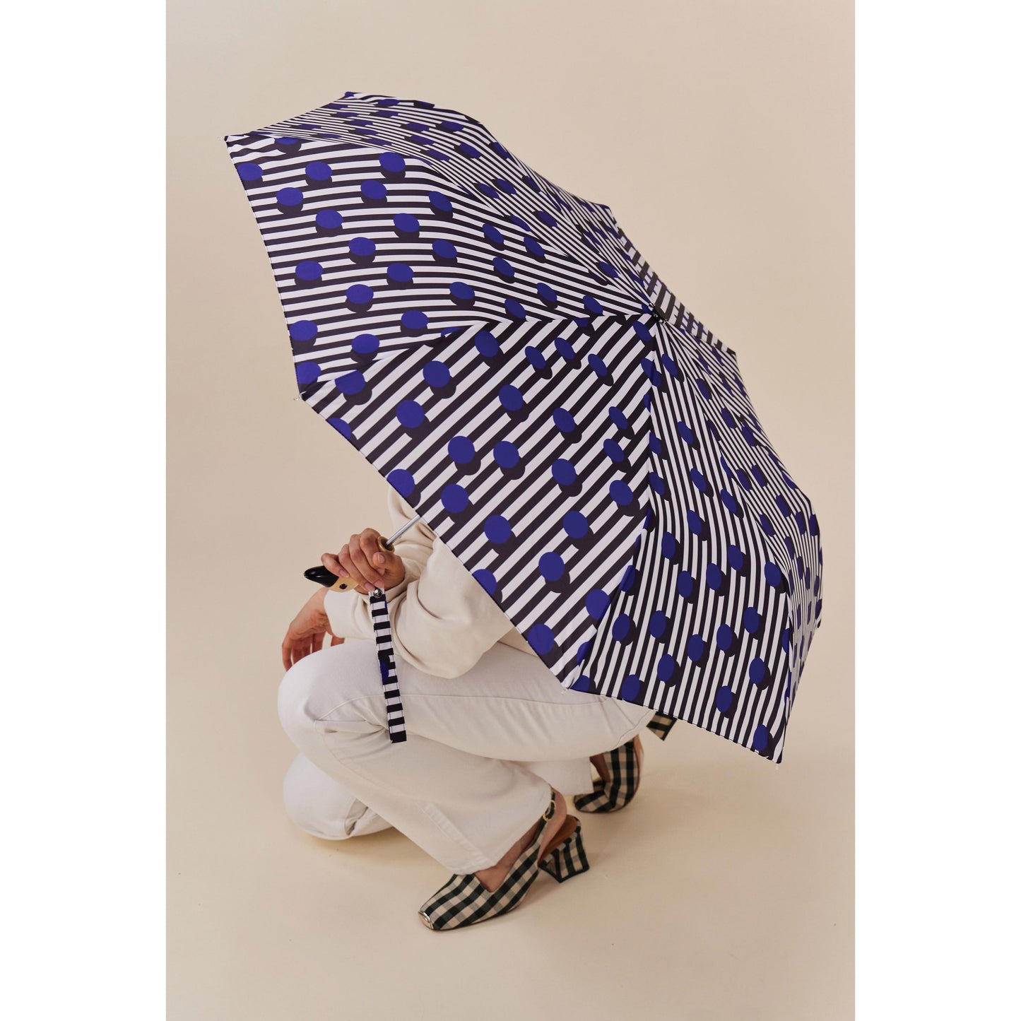 Original Duckhead Umbrella | Polkastripe