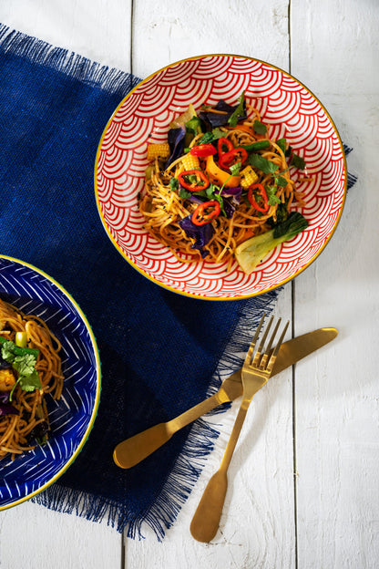 Mikasa Coupe Bowl | Blue Arc