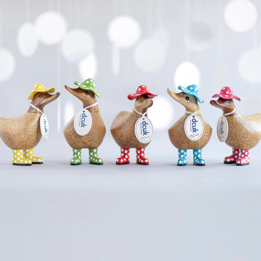 DCUK Spotty Hat Ducky