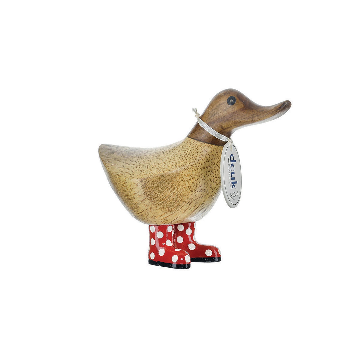 DCUK Natural Welly Ducky Spotty