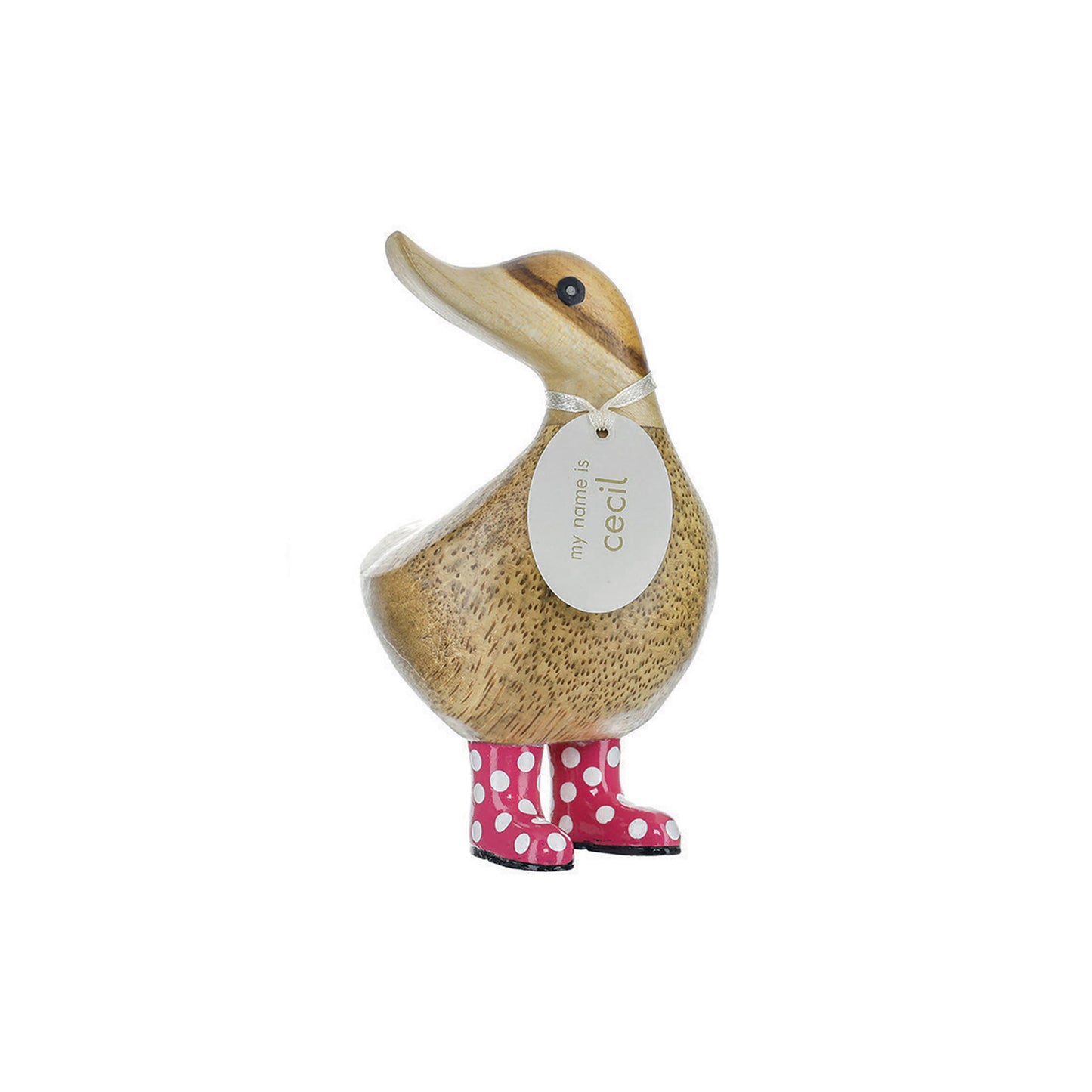 DCUK Natural Welly Ducky Spotty