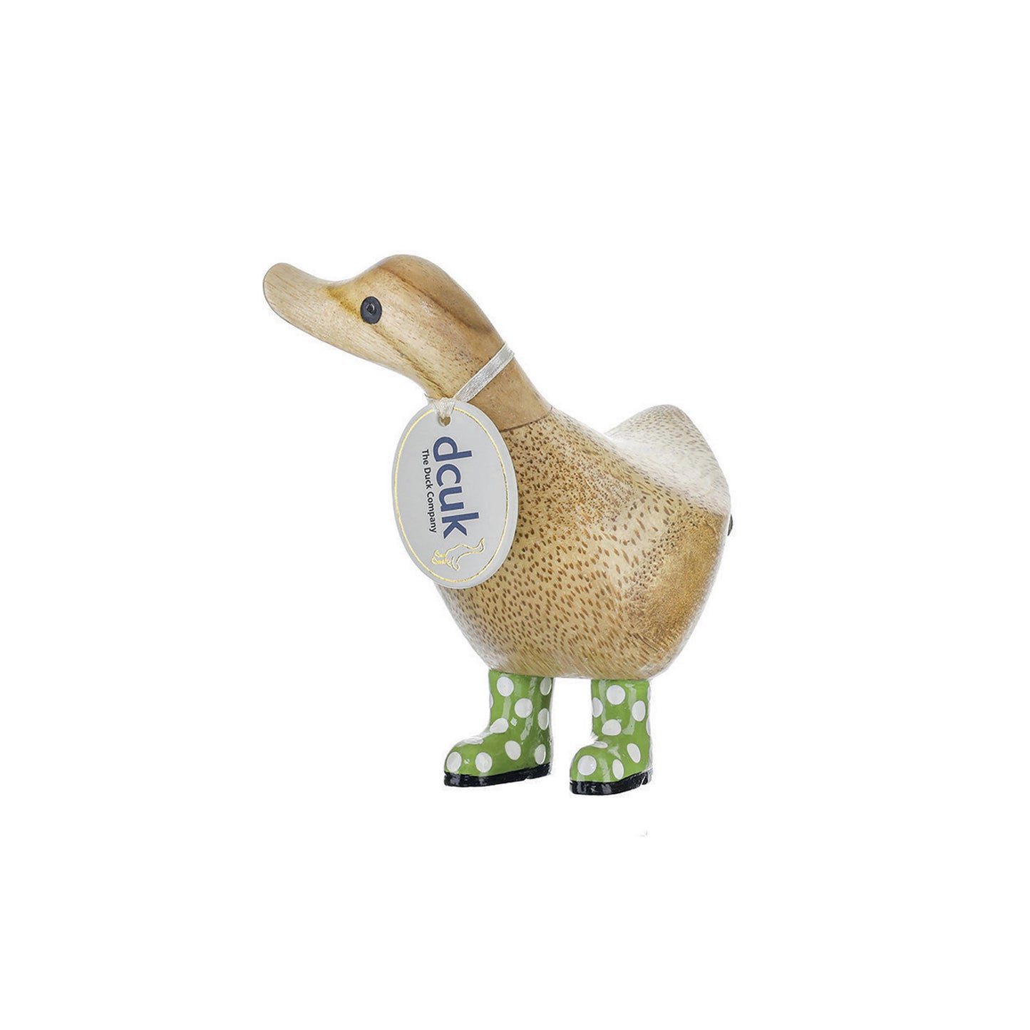 DCUK Natural Welly Ducky Spotty