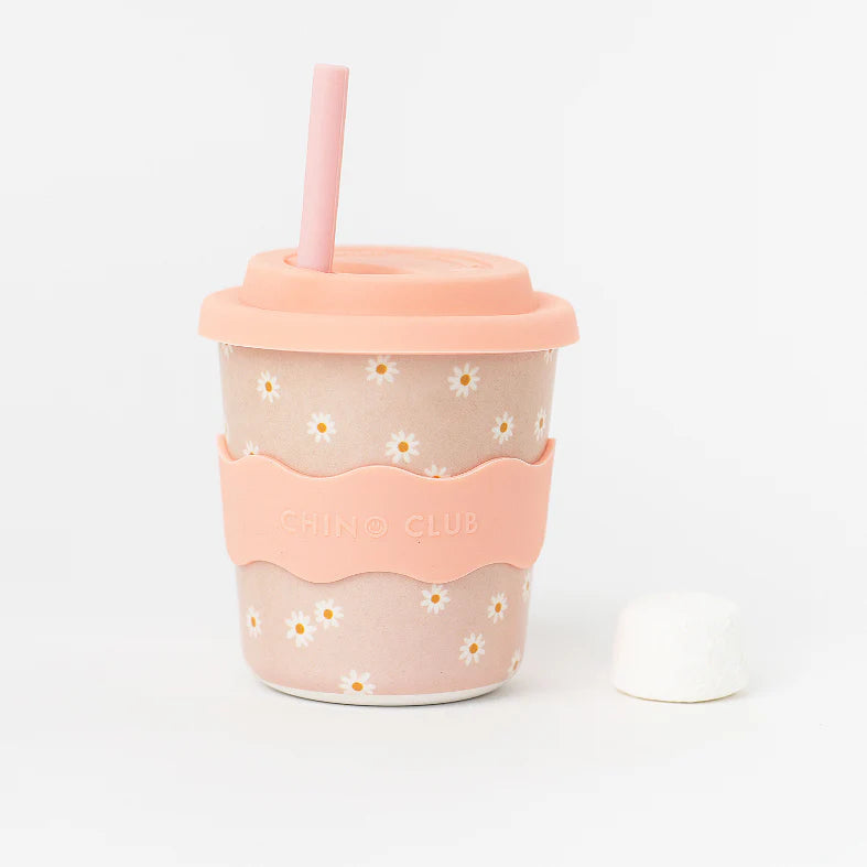 Pink Daisy Cup 8oz