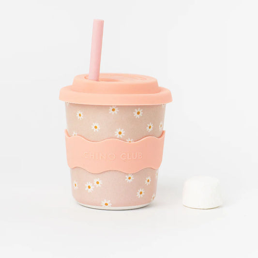 Pink Daisy Cup 8oz