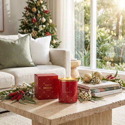 Christmas Winter Spice Soy Candle 400g