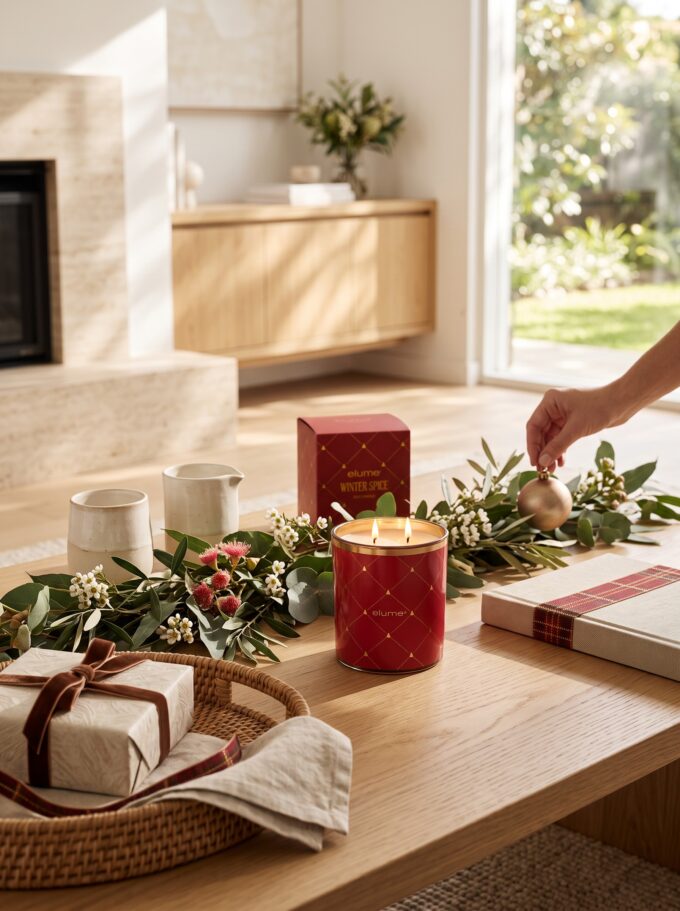 Christmas Winter Spice Soy Candle 400g