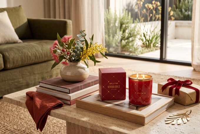 Christmas Winter Spice Soy Candle 400g