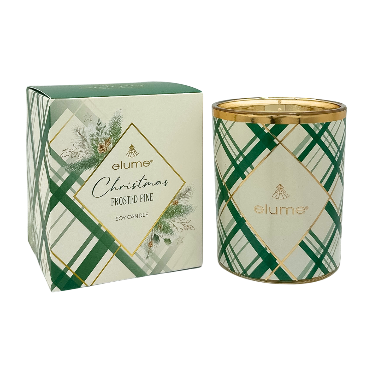 Christmas Frosted Pine Soy Candle 200g