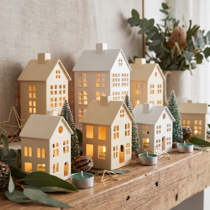 Christmas Frosted Pine Tealights