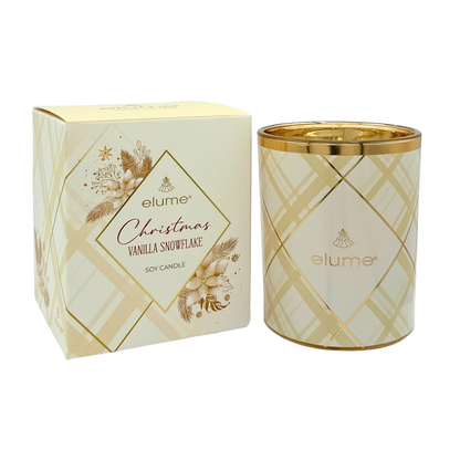 Christmas Vanilla Snowflake Soy Candle 200g