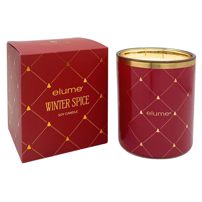Christmas Winter Spice Soy Candle 400g