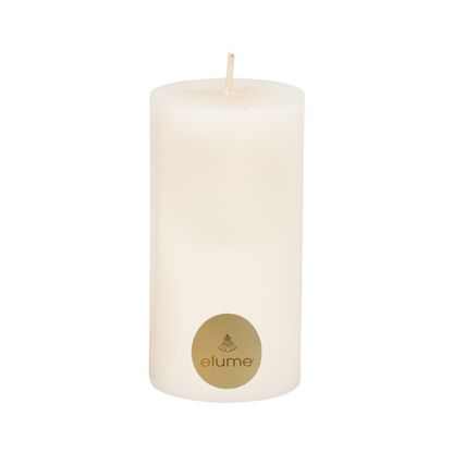 Christmas Vanilla Snowflake Pillar Candle