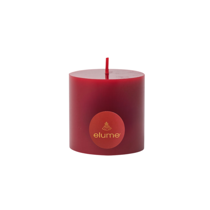 Christmas Winter Spice Pillar Candle