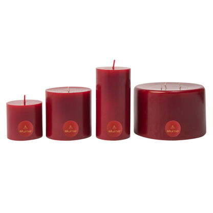 Christmas Winter Spice Pillar Candle