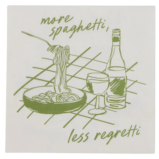 Luncheon Napkin More Spaghetti