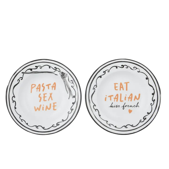 Saucy Rimmed Bowl