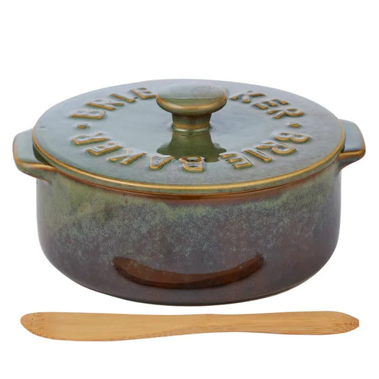 Loire Ceramic Brie Baker | Olive