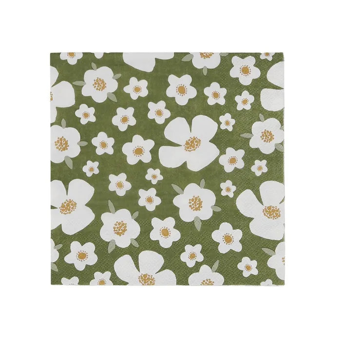 Luncheon Napkin Katy | Olive Green