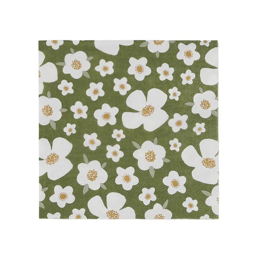 Luncheon Napkin Katy | Olive Green
