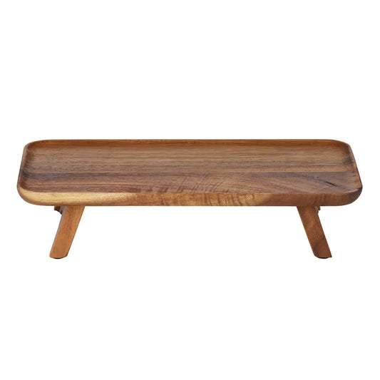 Gusto Wood Rectangular Stand