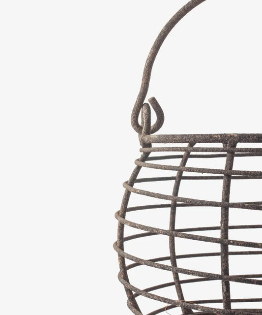 Wire Round Egg Basket