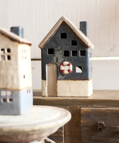 Saint Malo Tea Light House with Buoy