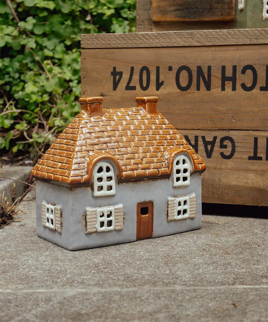 Cotswold Cottage Tea Light Blue