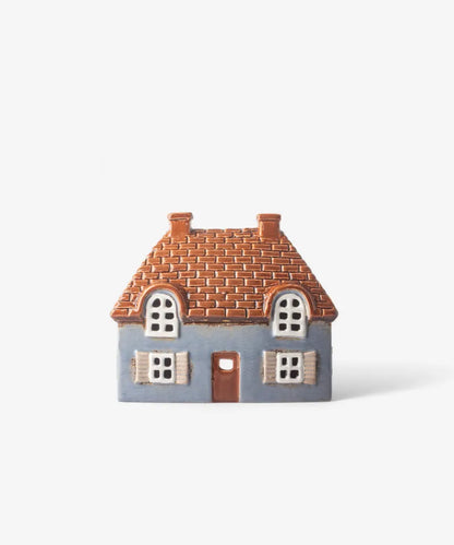 Cotswold Cottage Tea Light Blue