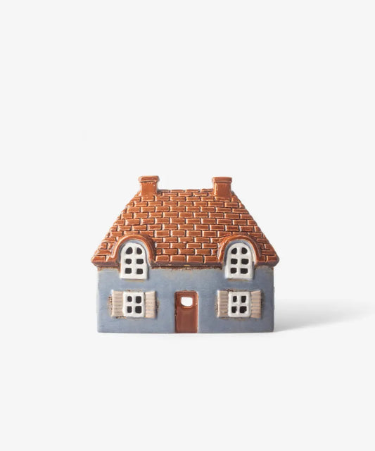 Cotswold Cottage Tea Light Blue