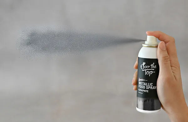 Over The Top Metallic Food Spray