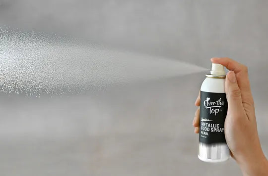 Over The Top Metallic Food Spray