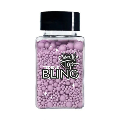 Over The Top Bling Sprinkles Medleys - Pastel Lavender 65g