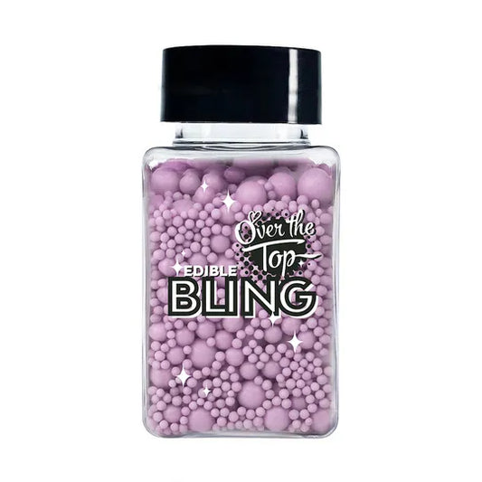 Over The Top Bling Sprinkles Medleys - Pastel Lavender 65g