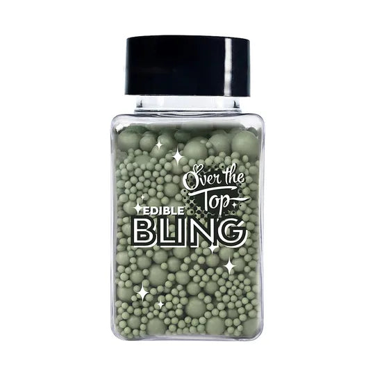 Over The Top Bling Sprinkles Medleys - Sage 65g
