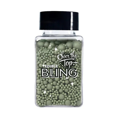Over The Top Bling Sprinkles Medleys - Sage 65g