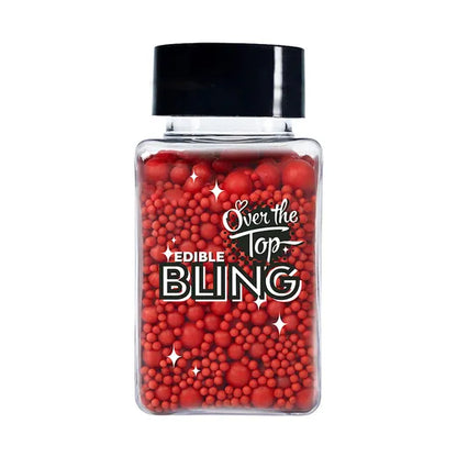 Over The Top Bling Sprinkles Medleys - Red 65g